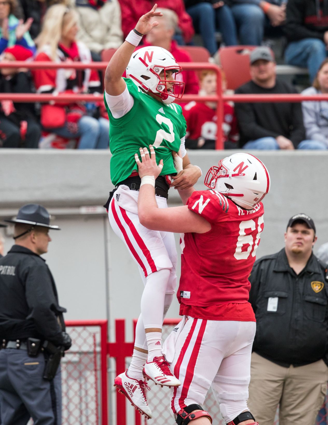Adrian spring game web